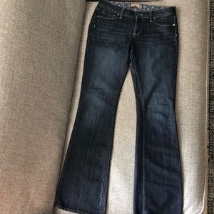 Paige low rise bootcut jeans